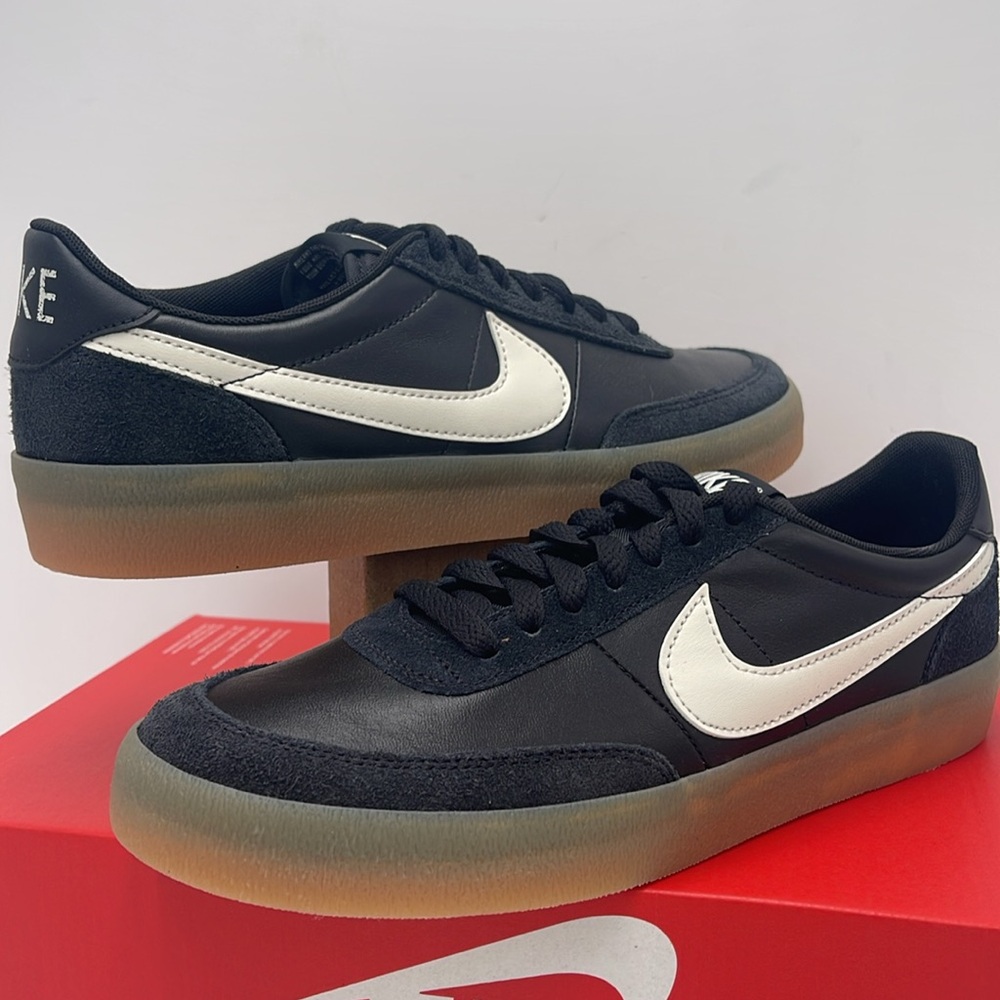 Nike WMNS Black Leather Sneakers with White Swoosh Nike Killshot 2
FZ5630-001 - Picture 9 of 16